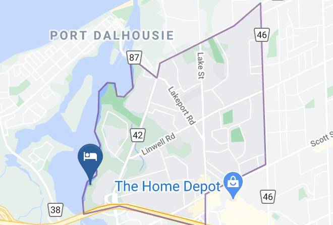Niagara - Simcoe Suites On The Henley B&b Maps