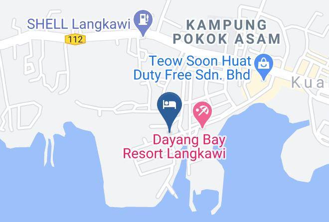 Langkawi - Simfoni Homestay Maps