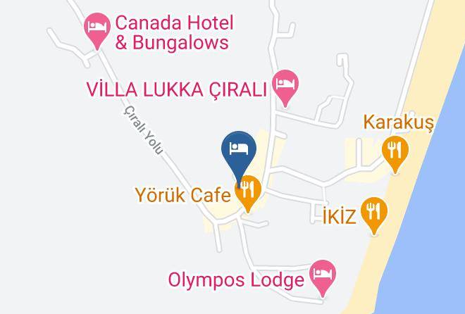 Antalya - Simge Pansiyon Maps