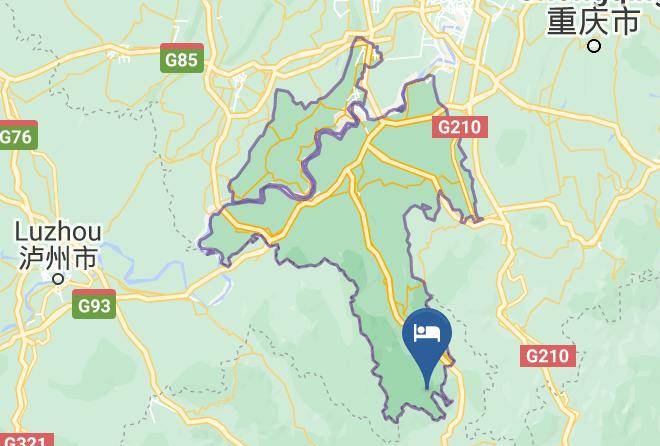 Jiangjin District - Simianshan Shanlin Holiday Hotel Maps