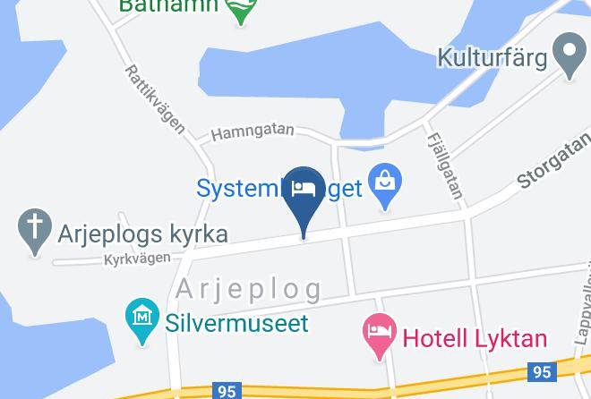 Arjeplog - Simloc Hotel Maps