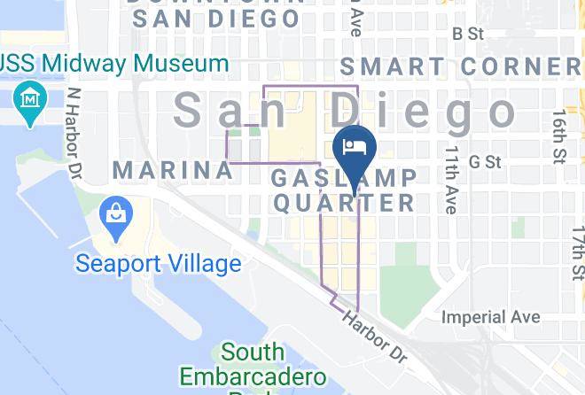 San Diego - Simmons Hotel Maps