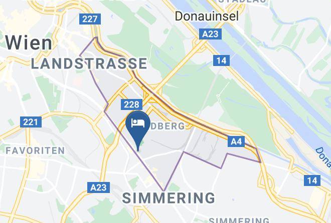 Vienna Simmering - Simm's Hotel Maps