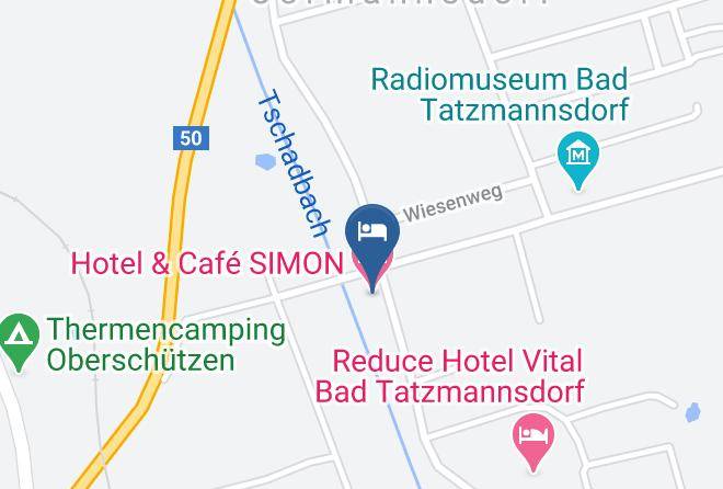 Oberwart - Hotel & Cafe Simon Maps