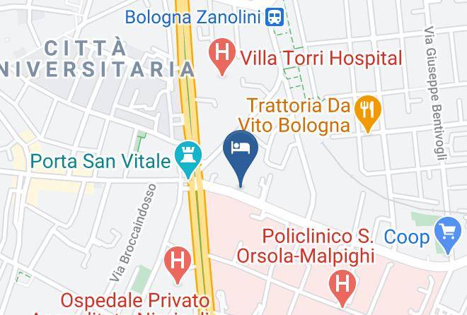 Bologna - Simona Affittacamere Vicino Sant'orsola Maps
