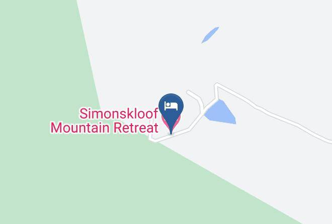 Cape Winelands - Simonskloof Mountain Retreat Maps