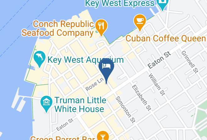 Monroe - Simonton Court Hotel Key West Maps