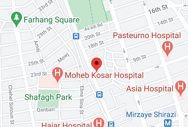 Tehran - Simorgh Hotel Maps
