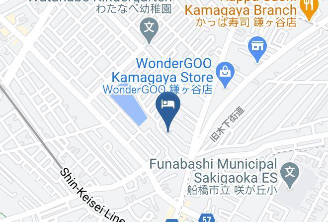 Kamagaya City - Simple And Reasonable Chiba Longterm Stay 8m8 Maps