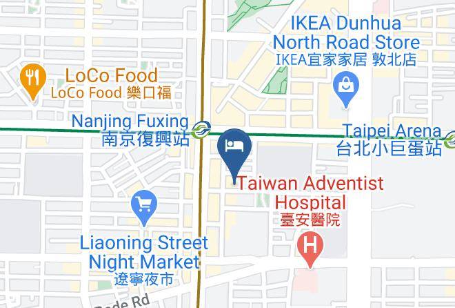 Songshan District - Simple + Hotel Maps