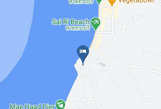 Simple Life Divers Koh Tao Map