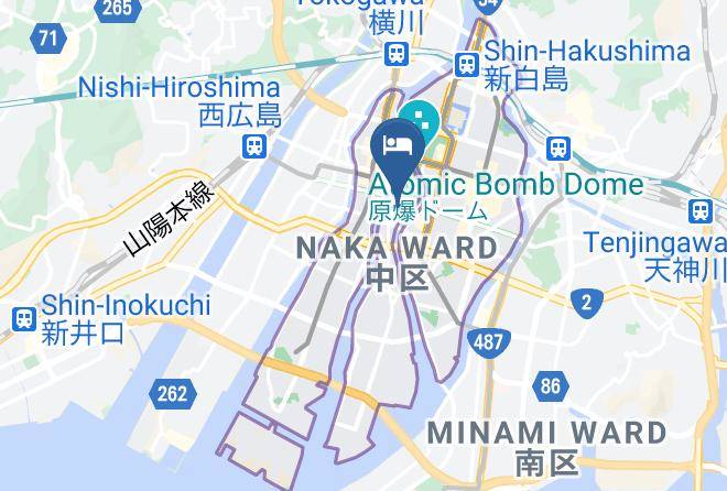 Hiroshima City Naka Ward - Simple Stay Maps
