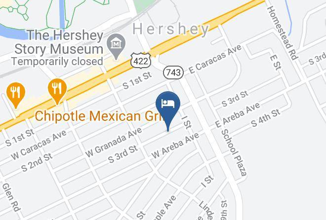 Dauphin - Rodeway Inn & Suites Hershey Maps