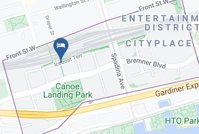 Toronto - Simply Comfort Suites Maps