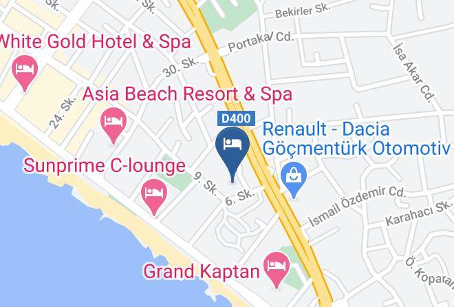 Alanya - Simply Fine Hotel Alize Maps