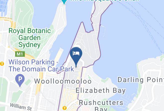 Sydney - Simpsons Hotel Potts Point Maps