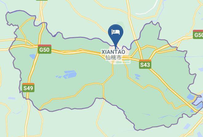 Xiantao - Simu Smart Hotel Maps