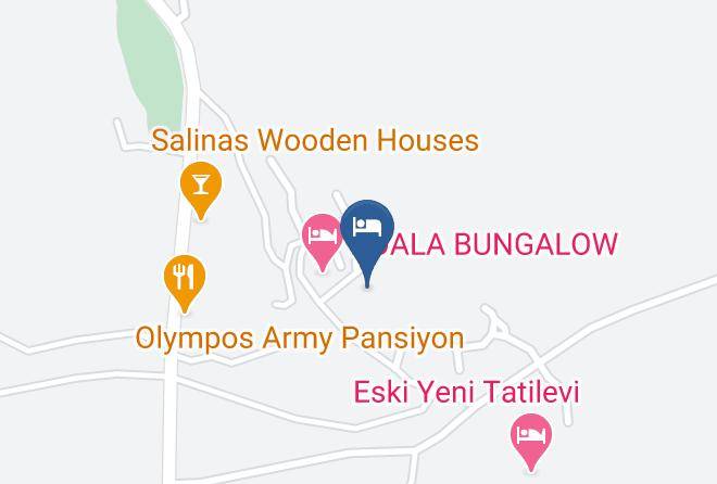 Antalya - Simurg Evleri Olympos Maps