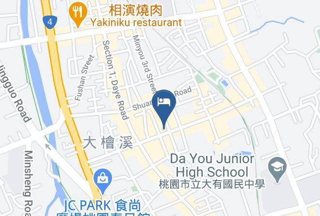 Sin Ge Hotel Map - Taoyuan City - Taoyuan District