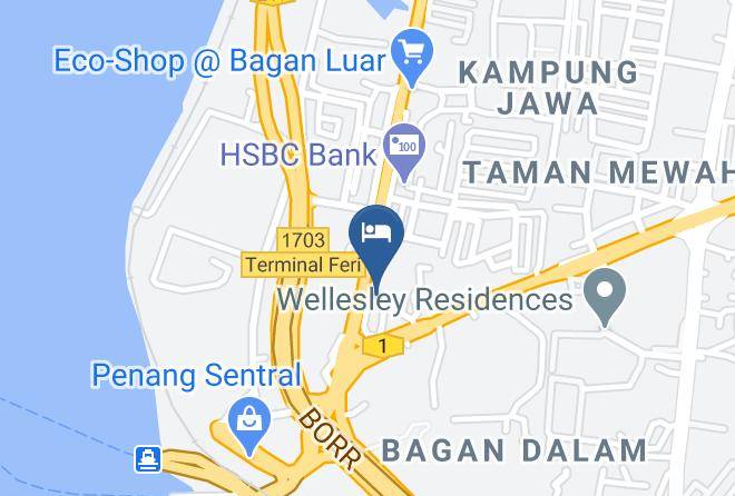 Butterworth - Sin Tong Ah Restaurant & Hotel Maps