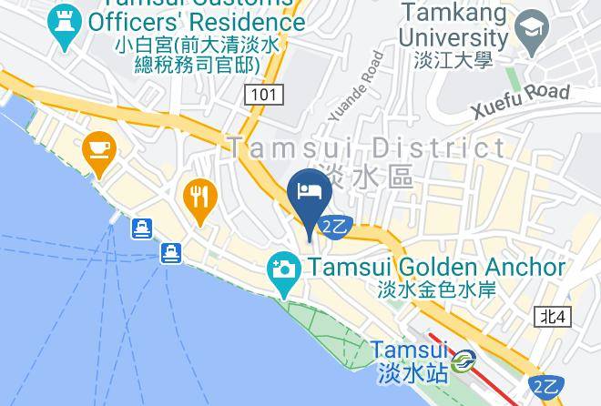 Tamsui District - Sin Wu Fu Hotel Maps