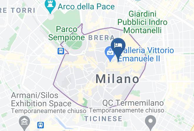 Milan - Sina De La Ville Maps
