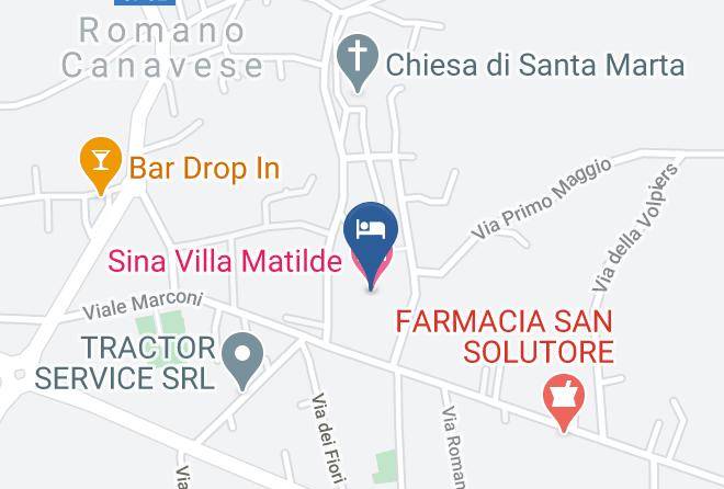 Turin - Sina Villa Matilde Maps