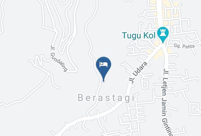 Karo Regency - Sinabung Internasional Hotel Maps