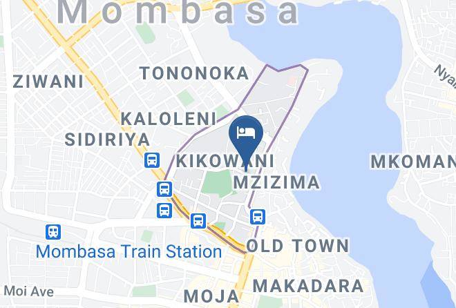 Mombasa - Sinai Star Hotel Mombasa Maps