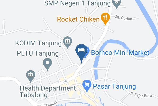 Tabalong Regency - Sinar Arifin Hotel Maps