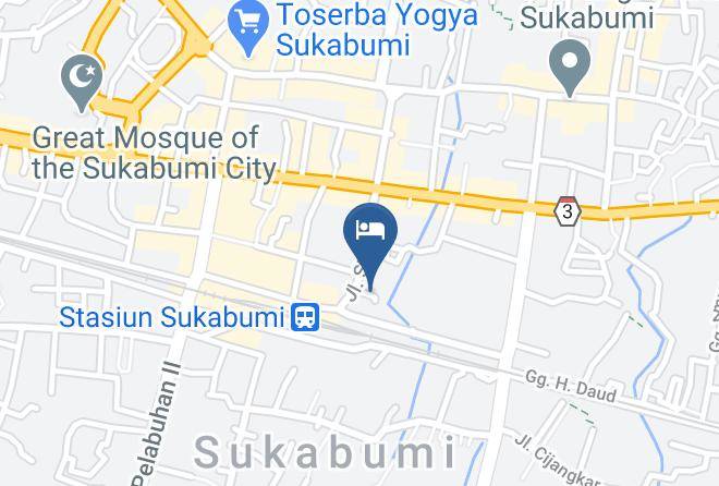 Kota Sukabumi - Sinar Rejeki Hotel Maps
