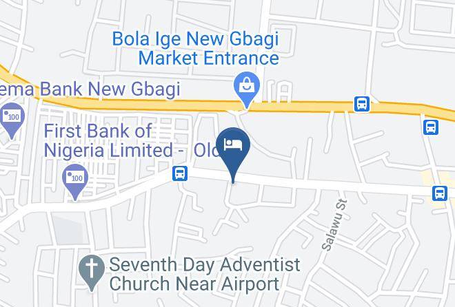Ibadan - Sinat G Hotel Maps