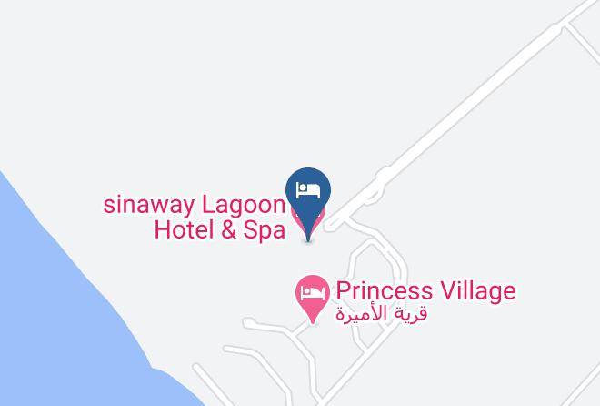 Ras Sedr - Sinaway Lagoon Hotel & Spa Maps