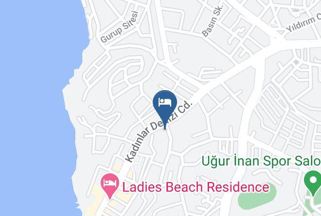 Kusadasi - Sincer Otel Maps