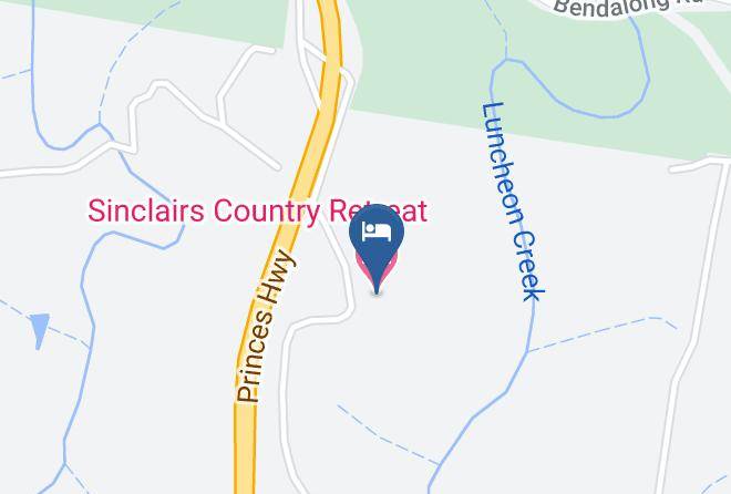 Shoalhaven - Sinclairs Country Retreat Maps