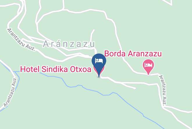 Gipuzkoa - Hotel Sindika Otxoa Maps