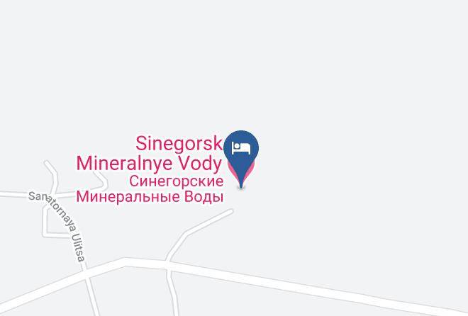 Sinegorsk Mineralnye Vody Map