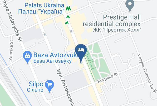 Sinema Komfort Siti Map