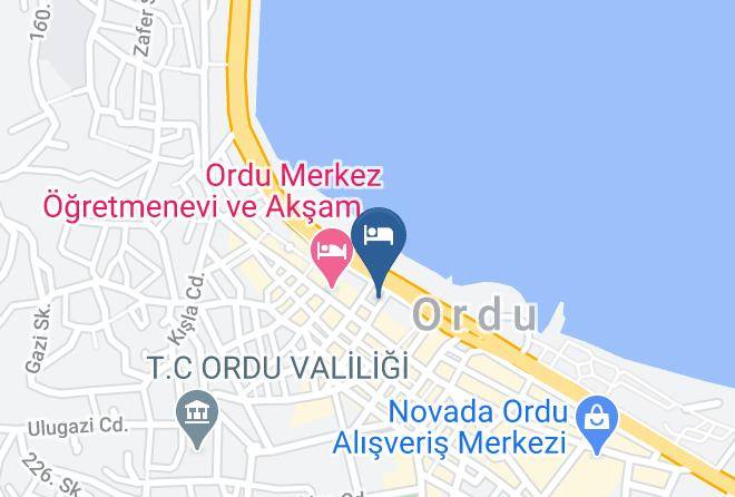 Altinordu - Sinema Hotel Ordu Otel Maps