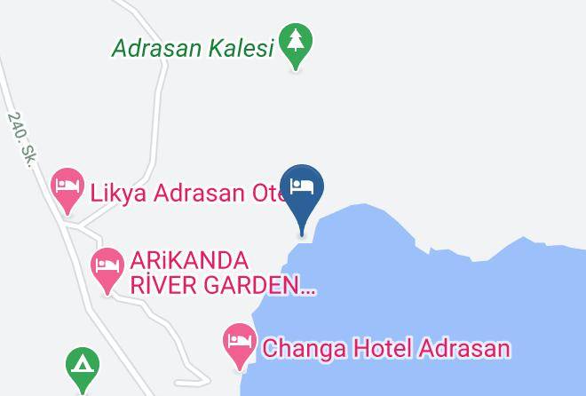 Antalya - Sinemis Hotel Maps