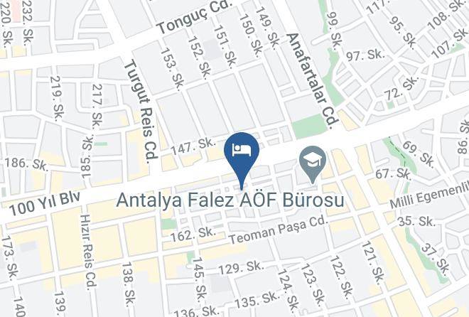 Muratpasa - Sinemis Otel Maps