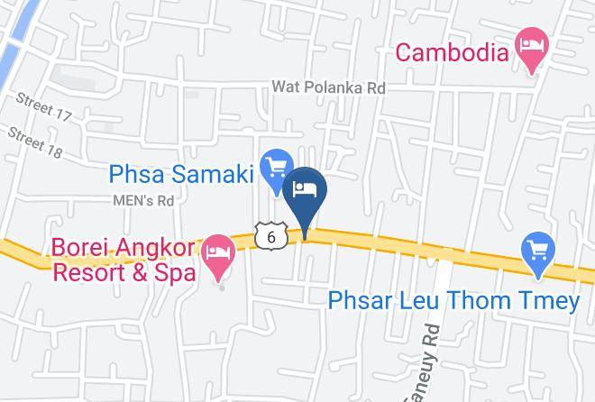 Sing Angkor Villa Karte - Siem Reap - Siem Reab Town