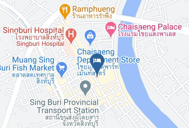 Amphoe Mueang Sing Buri - Singburi Hotel Maps
