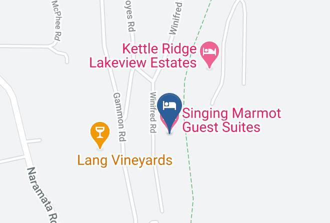 Okanagan Similkameen - Singing Marmot Guest Suites Maps