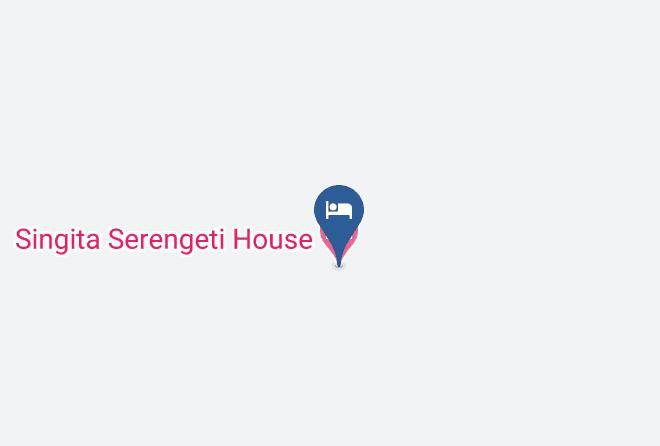 Singita Serengeti House Map - Mara - Serengeti