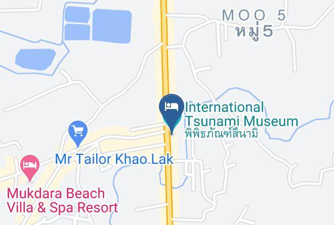 Amphoe Takua Pa - Single Bed Khaolak Maps