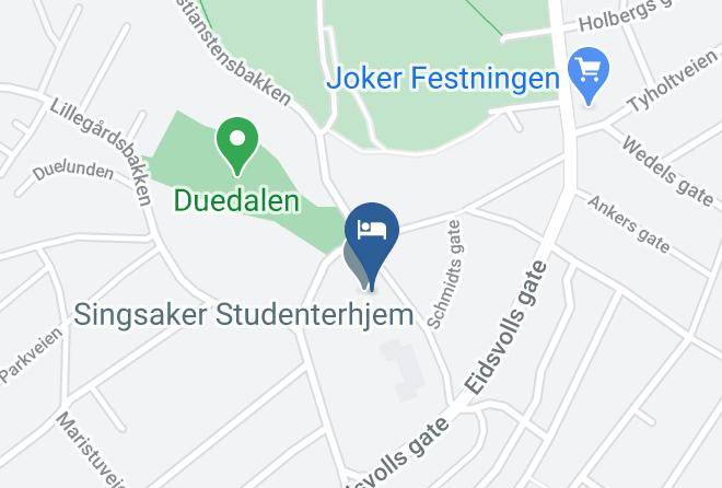 Singsaker Sommerhotell Map