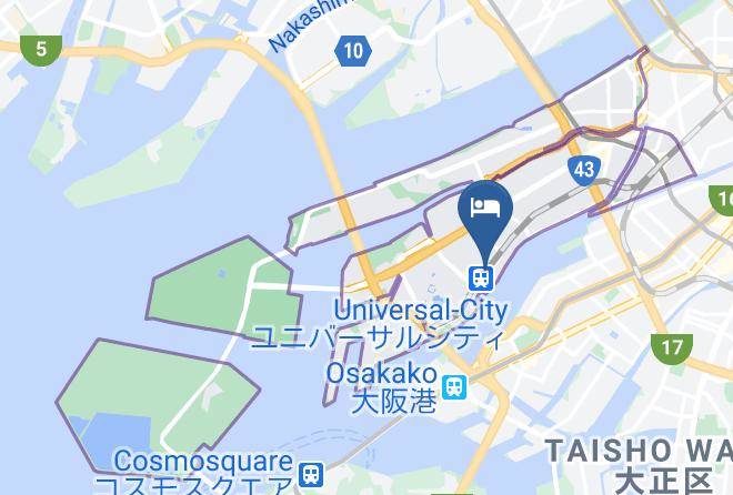 Osaka City Konohana Ward - Singulari Hotel Maps