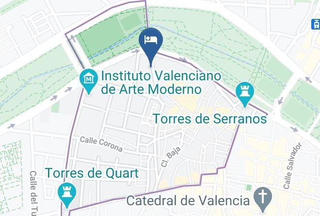 Valencia - Singularstays Na Jordana Maps