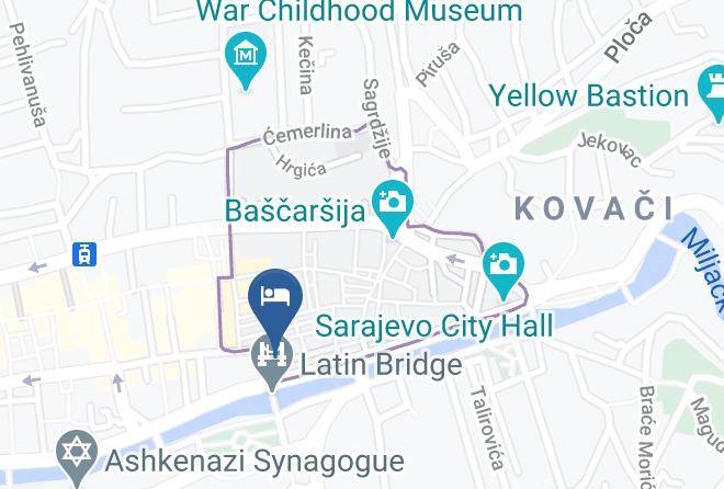 Sarajevo - Sinija Bascarsija Maps